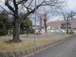 鈴鹿市の公園　旧熊野権現跡の小公園